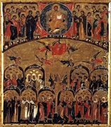 Synaxis Of All Saints - Russian Unknown Master