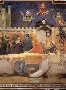 Allegory Of Bad Government (detail) - Ambrogio Lorenzetti