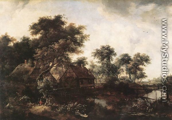 The Water Mill - Meindert Hobbema