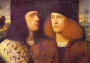 Portrait Of Two Young Men - Cariani