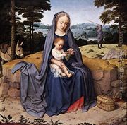 The Rest on the Flight into Egypt 1510 - Gerard David