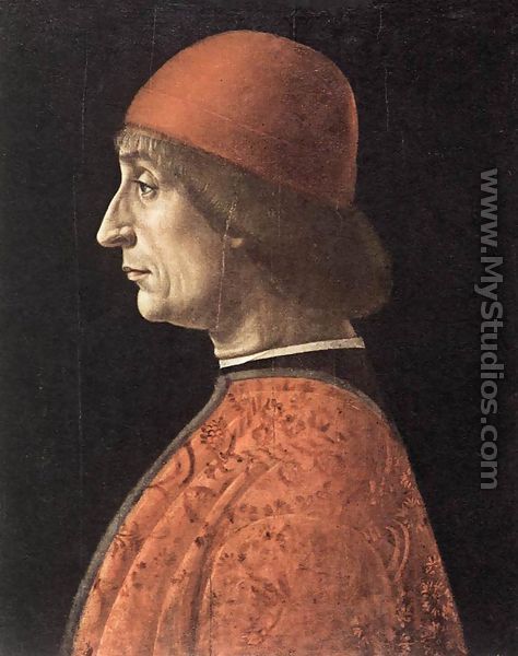 Portrait Of Francesco Brivio - Vincenzo Foppa