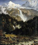 The Schmadribach Falls 1821-22 - Joseph Anton Koch