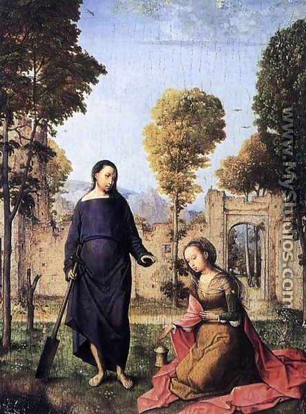 Christ Appearing To Mary Magdalen - Juan De Flandes