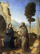 The Temptation Of Christ - Juan De Flandes