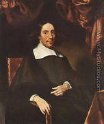 Portrait of Justus Criex 1666 - Nicolaes Maes