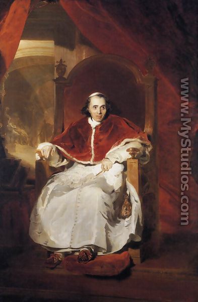 Pope Pius VII  1819 - Sir Thomas Lawrence