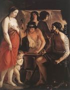 Venus at the Forge of Vulcan 1641 - Le Nain Brothers
