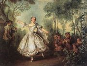 Mademoiselle de Camargo Dancing  1730 - Nicolas Lancret