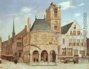 The Old Town Hall In Amsterdam 1657 - Pieter Jansz Saenredam