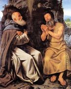 St Anthony Abbot and St Paul c. 1510 - Giovanni Girolamo Savoldo