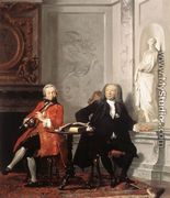 Jeronimus Tonneman And His Son 1736 - Cornelis Troost