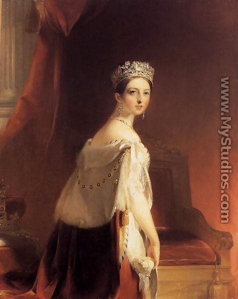 Queen Victoria 1838 - Thomas Sully