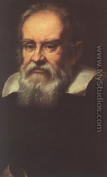 Portrait of Galileo Galilei - Justus Sustermans