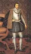 King James I of England - Paulus Van Somer