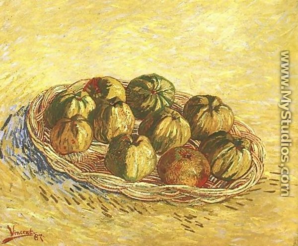 Basket Of Apples III - Vincent Van Gogh