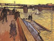 The Bridge At Trinquetaille - Vincent Van Gogh