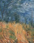 Edge Of A Wheatfield With Poppies - Vincent Van Gogh