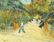 Entrance To The Public Park In Arles - Vincent Van Gogh