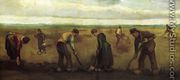 Farmers Planting Potatoes - Vincent Van Gogh