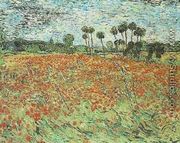 Field With Poppies - Vincent Van Gogh