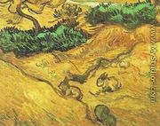 Field With Two Rabbits - Vincent Van Gogh