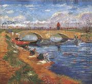 The Gleize Bridge Over The Vigueirat Canal - Vincent Van Gogh