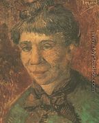 Portrait Of A Woman (Madame Tanguy?) - Vincent Van Gogh
