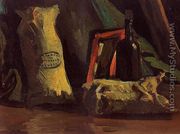Still Life With Two Sacks And A Bottle - Vincent Van Gogh