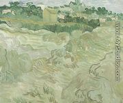 Wheat Fields With Auvers In The Background - Vincent Van Gogh
