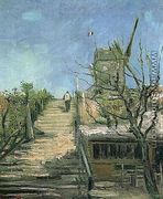 Windmill On Montmartre - Vincent Van Gogh