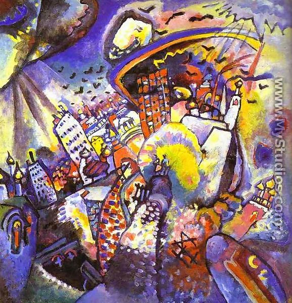 Moscow I - Wassily Kandinsky