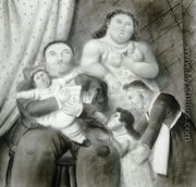 A Family - Fernando Botero