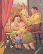 A Family III - Fernando Botero