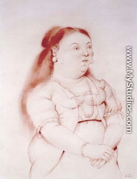 Woman Mujer - Fernando Botero