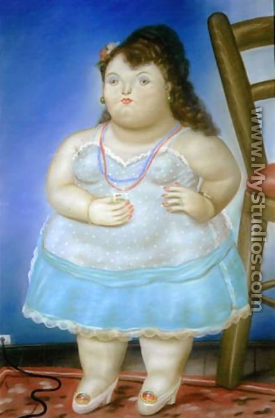 Small Woman - Fernando Botero