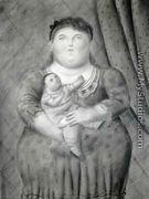 Mother And Baby Madre E Hijo - Fernando Botero