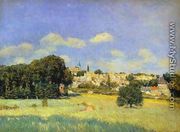 View Of Marly Le Roi   Sunshine Formerly View Of St Cloud - Alfred Sisley