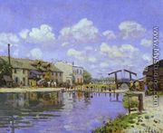 The Saint Martin Canal - Alfred Sisley
