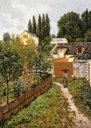 Garden Path In Louveciennes - Alfred Sisley