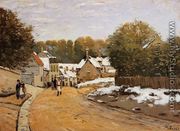 Early Snow at Louveciennes 1870-71 - Alfred Sisley