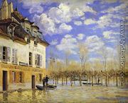 Boat During a Flood 1871 - Alfred Sisley
