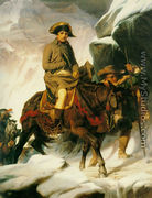 Napolean Crossing The Alps 1850 - Paul Delaroche