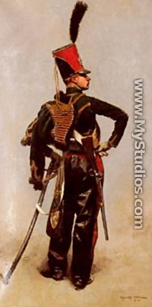 Jean Baptiste Edouard A Napoleonic Officer - Detaille Eduard