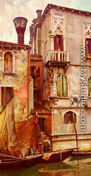 A Venetian Backwater - Logsdail William