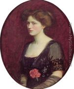 Portrait Of Mrs  Charles Schreiber - John William Waterhouse