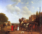 The Last Stage On The Portsmouth Road - Jacques Laurent Agasse