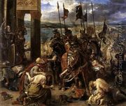 The Entry of the Crusaders into Constantinople 1840 - Eugene Delacroix