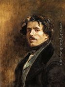 Self-Portrait c. 1837 - Eugene Delacroix