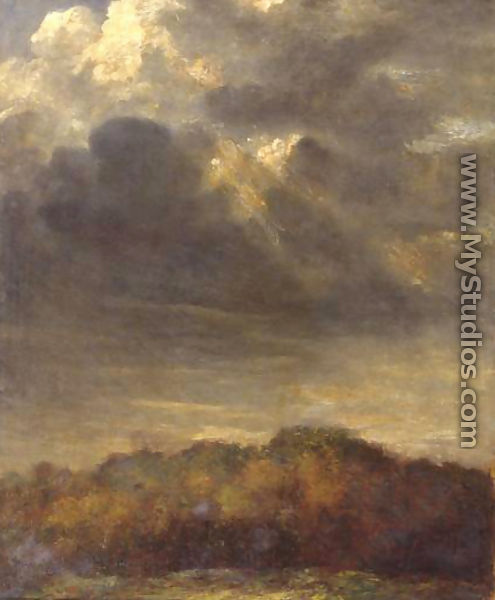 Study Of Clouds - George Frederick Watts